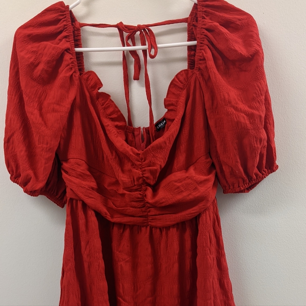 Red dress